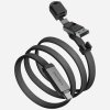 Kabel Energea Sheath Travel 2w1 USB-C do USB-C/USB-A 480Mbps 60W 1.2m gunmetal